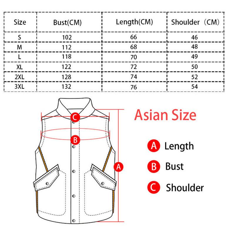 Vest Vest Button Locomotive Motorcycle Casual Leather Vest Large Size