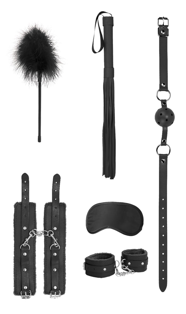Kit Bondage Débutant 6 Pièces - Ouch! - Kit SM