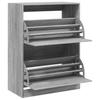 Shoe Cabinet with 2 Doors Grey Sonoma 80 x 42 x 108 cm