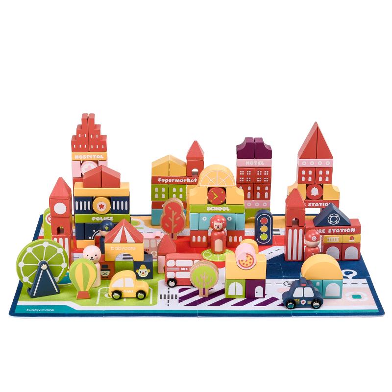 Babycare City Scene Building Blocks