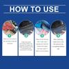 Powerful Grout Sink Cleaning Gel for Kitchen Bathroom Multipurpose Stain Remover Fast Acting Tile Cleaner For Home Tasks