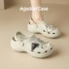 Augustine platform hole shoes new summer cool slippers beach slippers