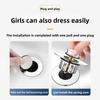 Rustproof Bathtub Drain Stopper Pop-up Drain Hair Catcher Universal Bathtub Stopper