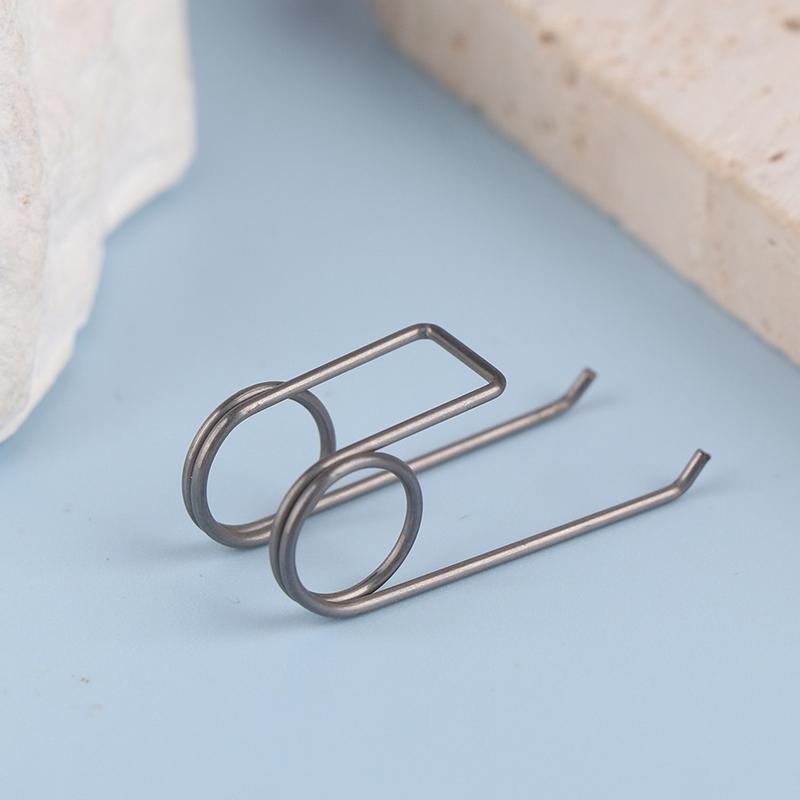 3Pcs Double Torsion Spring For Trash Can Stainless Steel 1.0Mm Wire Diameter 11Mm Outside D Strong Torsional Spring