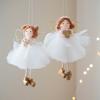 Hanging Christmas Angel Doll Gauze Skirt Xmas Tree Pendant Angel Girl Pendant  Christmas Decor