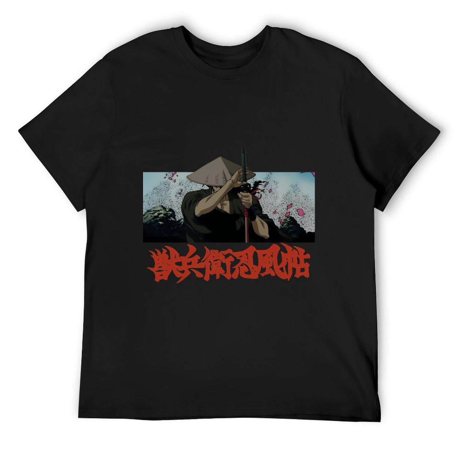

Ninja Scroll Zhu Bei T-shirt - Cat Style Clothing - Personalized Print Pattern T-shirt for Casual Streetwear - Men s Summer C... S