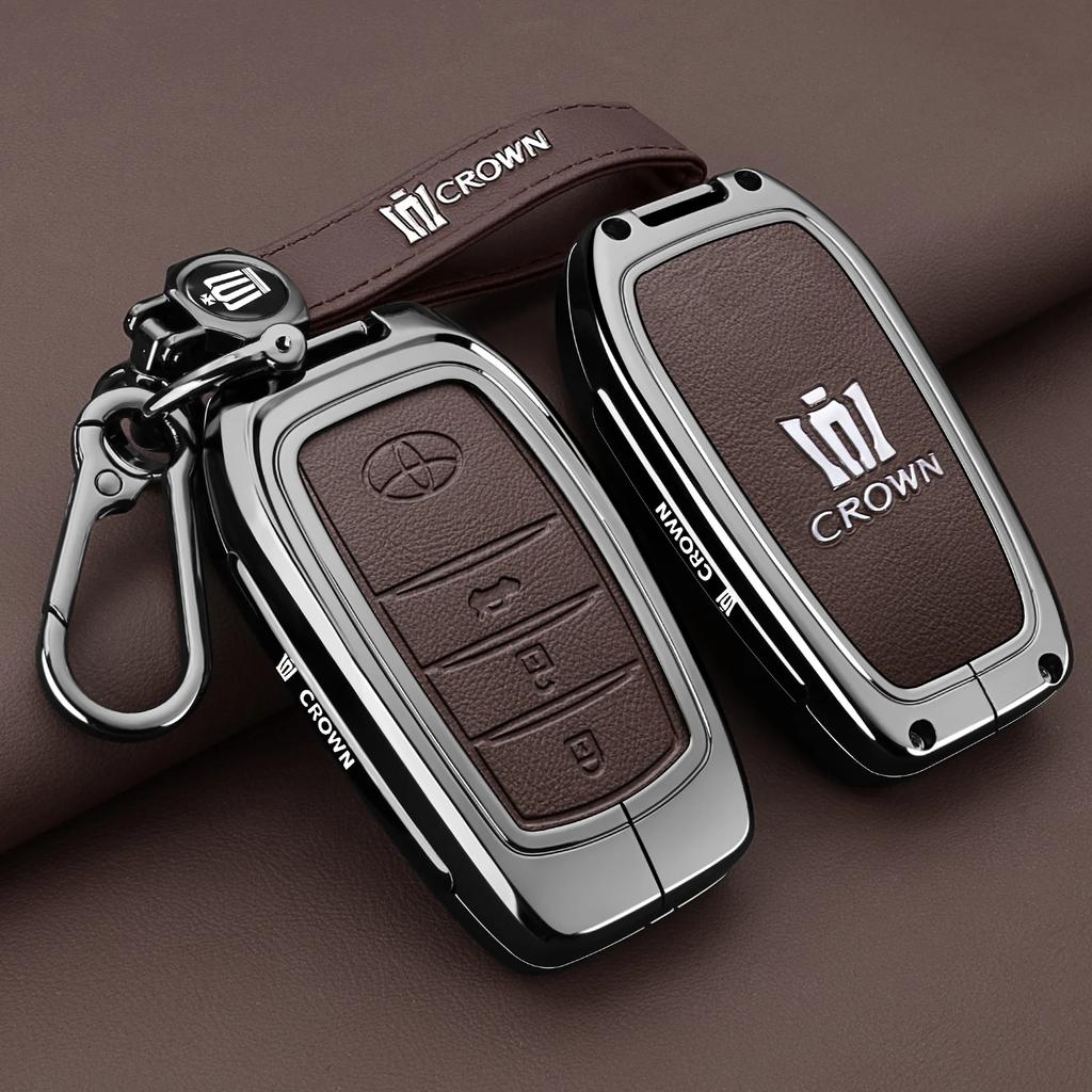 2024 New Toyota Crown Land Release Special Key Set 12th, 13th, 14th Crown Car Shell Buckle for Men and Women