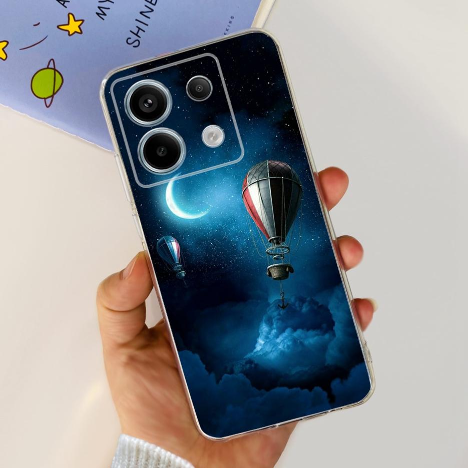 For Xiaomi Poco X6 Pro 5G Case Cute Cat Butterfly Painted Cover Soft Silicone Phone Case For Xiaomi Poco X6 Pro PocoX6 5G Fundas