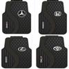 Cartoon Rubber Waterproof Non Slip Protective Pad Single Piece Car Logo