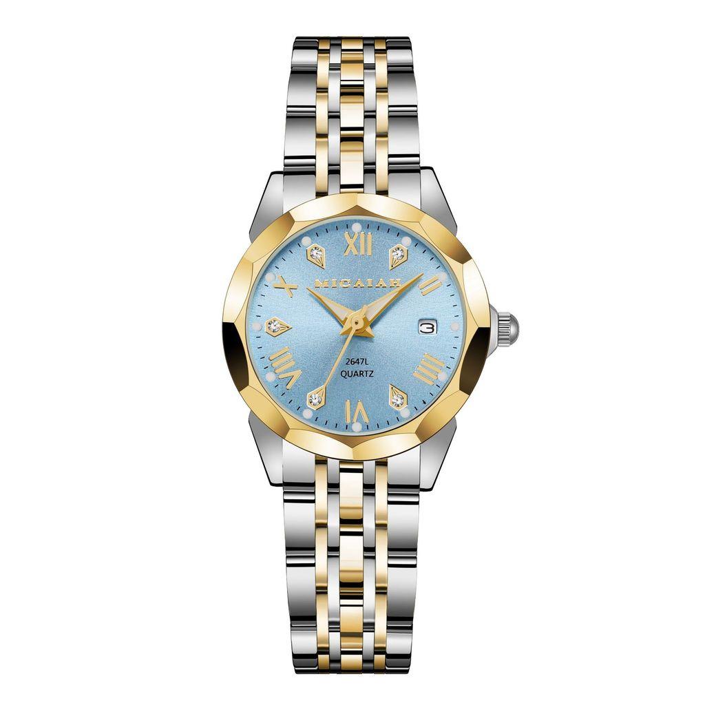 Mens Mechanical Watch With Dual Calendar And Water Resistance For Business Professionals