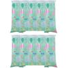 Kids Pattern Motion Bags for Car, Portable Travel Emesis Bags for Children and Adults