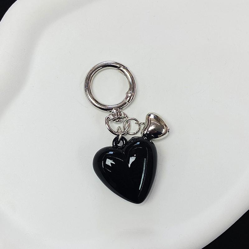 

Love Key Chain Ins Style Phone Pendant Headphone Case Charms Bag Pendant Metal Car Key Ring Decoration Accessories A