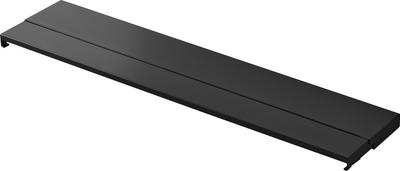 Yamazaki Jitsugyo 4565 Depth Telescopic Exhaust Cover 75cm For Stove Black Approx. W79 X D10 ~ 16.5 X H3.7cm Tower Stove Rear Rack Small Placement