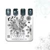 1 Pc BORN PRETTY Mandala Series Square Nail Stamping Template Floral Butterfly Elephant Pattern