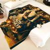 Movie R-ReadyorNot Throw Flannel Blanket, Soft Warm, Durable & Washable cute Cool