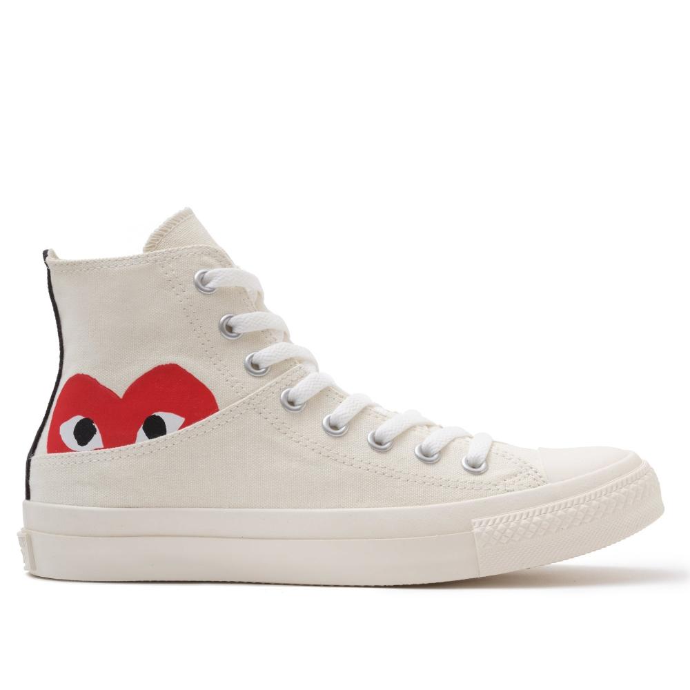 

ИГРАТЬ В CDG CONVERSE ALL STAR HI WHITE 220cm/US 5