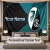Custom Name Text Tapestry SC Freiburg Personalized Polyester Wall Tapestry For Bedroom And Room