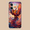 Luxury Phoenix Mobile Cell Phone Case for Xiaomi 15 14 13 12 Mi 11 T Ultra Lite Pro S X 5G Colorful Printing Cover Cover Luxury