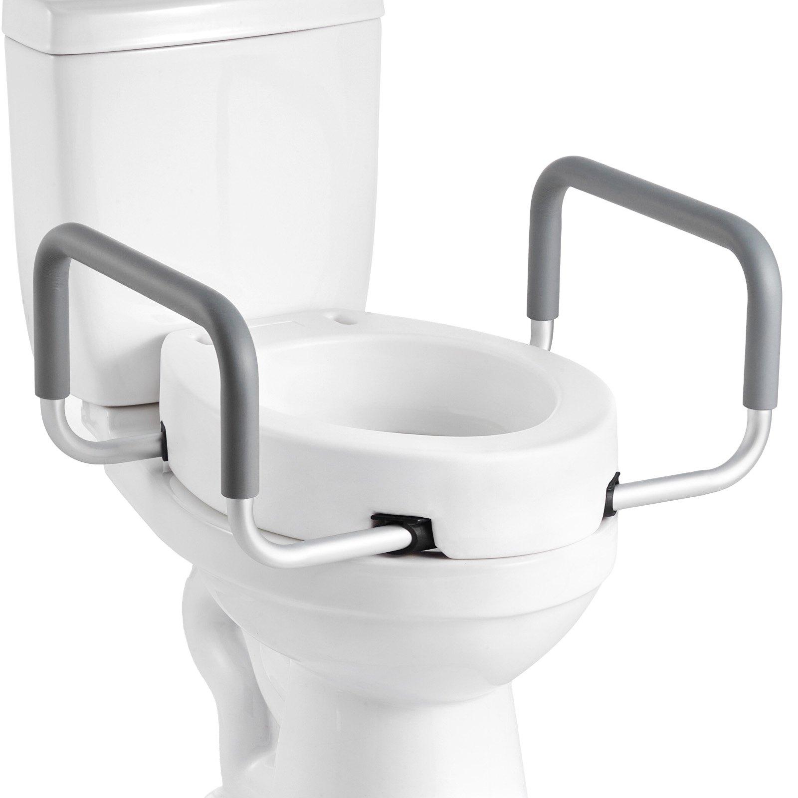 VEVOR Raised Toilet Seat with Arms