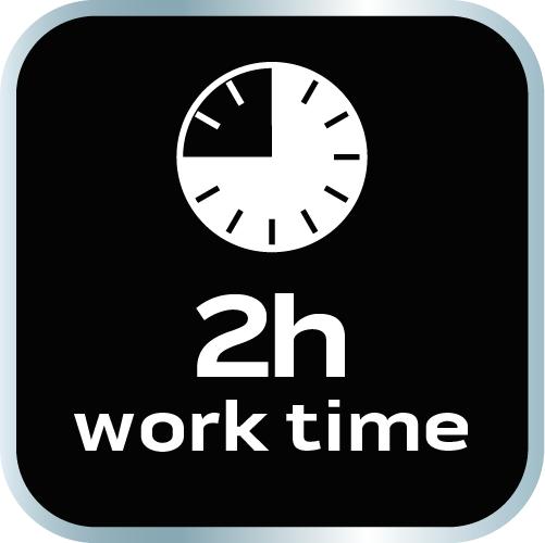 Rechargeable workshop lamp 2x350 lm foldable SMD