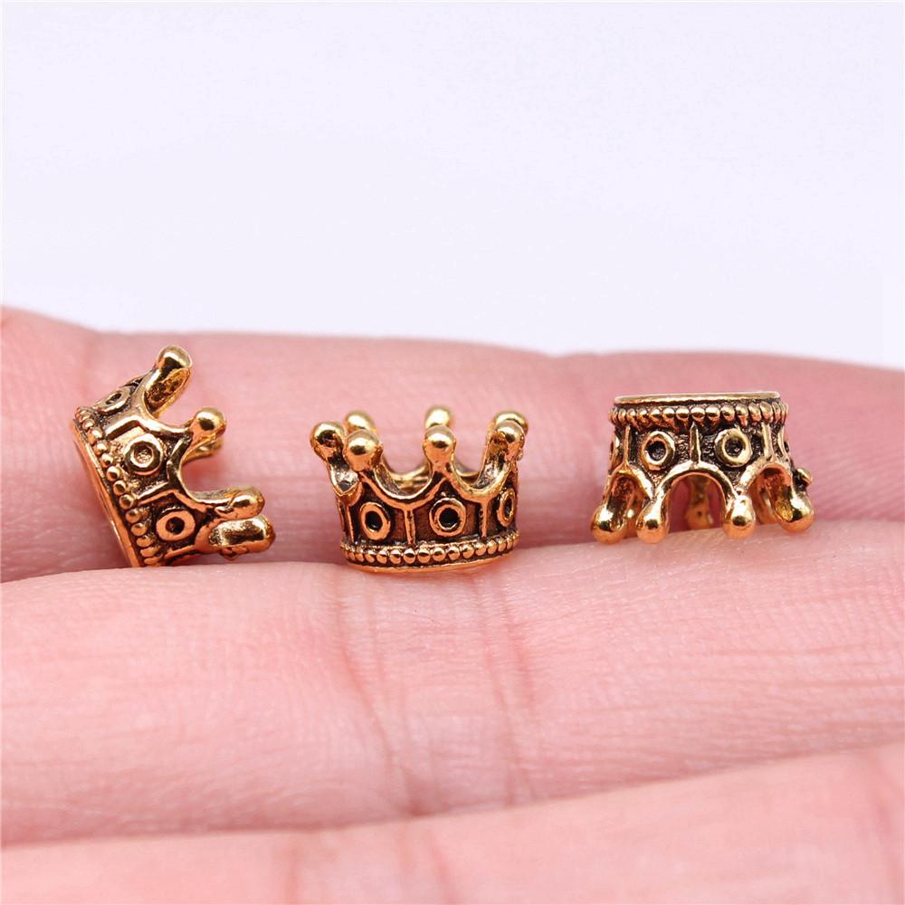 Charms Crown Pendants Minimalist Jewelry Components QC035