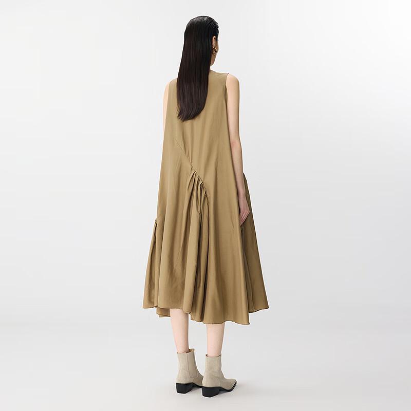 JNBY 2025 Summer Sleeveless A-Line Dress