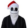 Nightmare Before Christmas Jack Skellington Mask Latex Cosplay Prop Halloween Party Roleplay