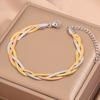 Popular bracelet, titanium steel does not fade, love zircon bracelet, high-end female light luxury niche bracelet, bracelet.