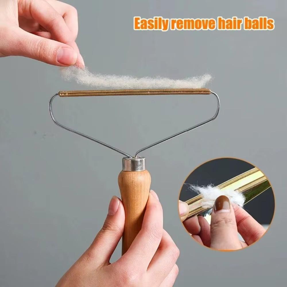 Cleaning Tool Manual Shaver Removal Scraper Pet Hair Remover Brush  Carpet Wool Coat Clothes