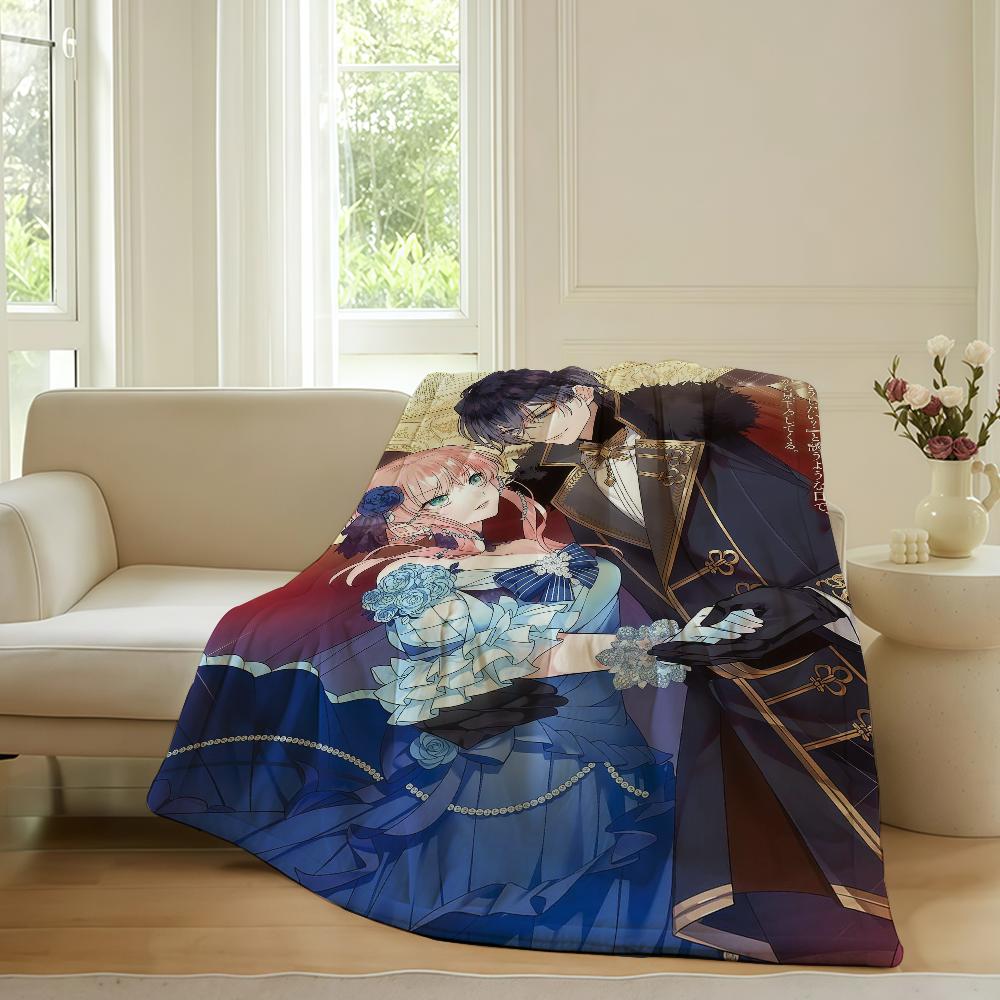 Anime 7th Time Loop Blanket For Sofa Office Bed Plane Travel Sleep Read Relax Camping Soft And Warm