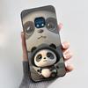 Jelly Color Simple Black Case For Nokia XR20 Popular Little Girl Viral Lucky Pattern Shell With Shockproof Bumper Soft Cover