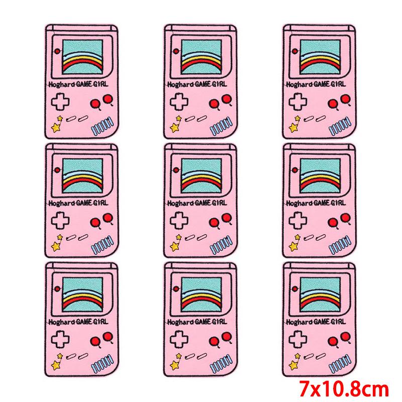 10 Pcs/lot Wholesale Embroidery Patch Iron On Patches For Clothing Patches On Clothes Jackets Decor Applique Sew Supplies
