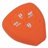 Jingyuqin Remote 4 Btn Silicone Key Cover Case For Toyota Corolla Hilux Vitz Rav4 Aqua Camry Highlander Land Cruiser Pardo Prius
