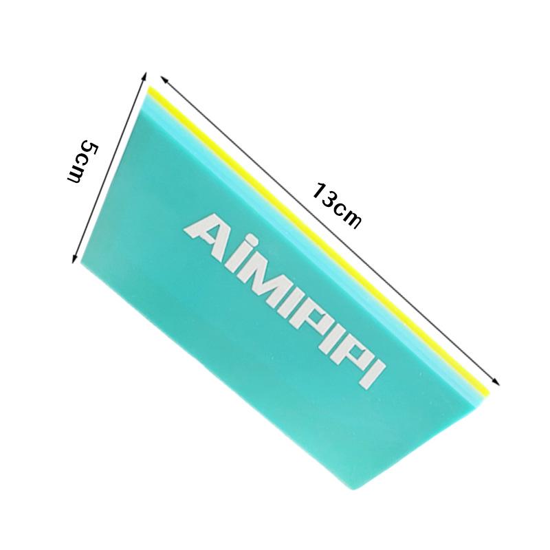 

In Stock: Car Sticker Tool - Soft Rubber Window Film Squeegee, Double-Layer Water Squeegee for Glass Application