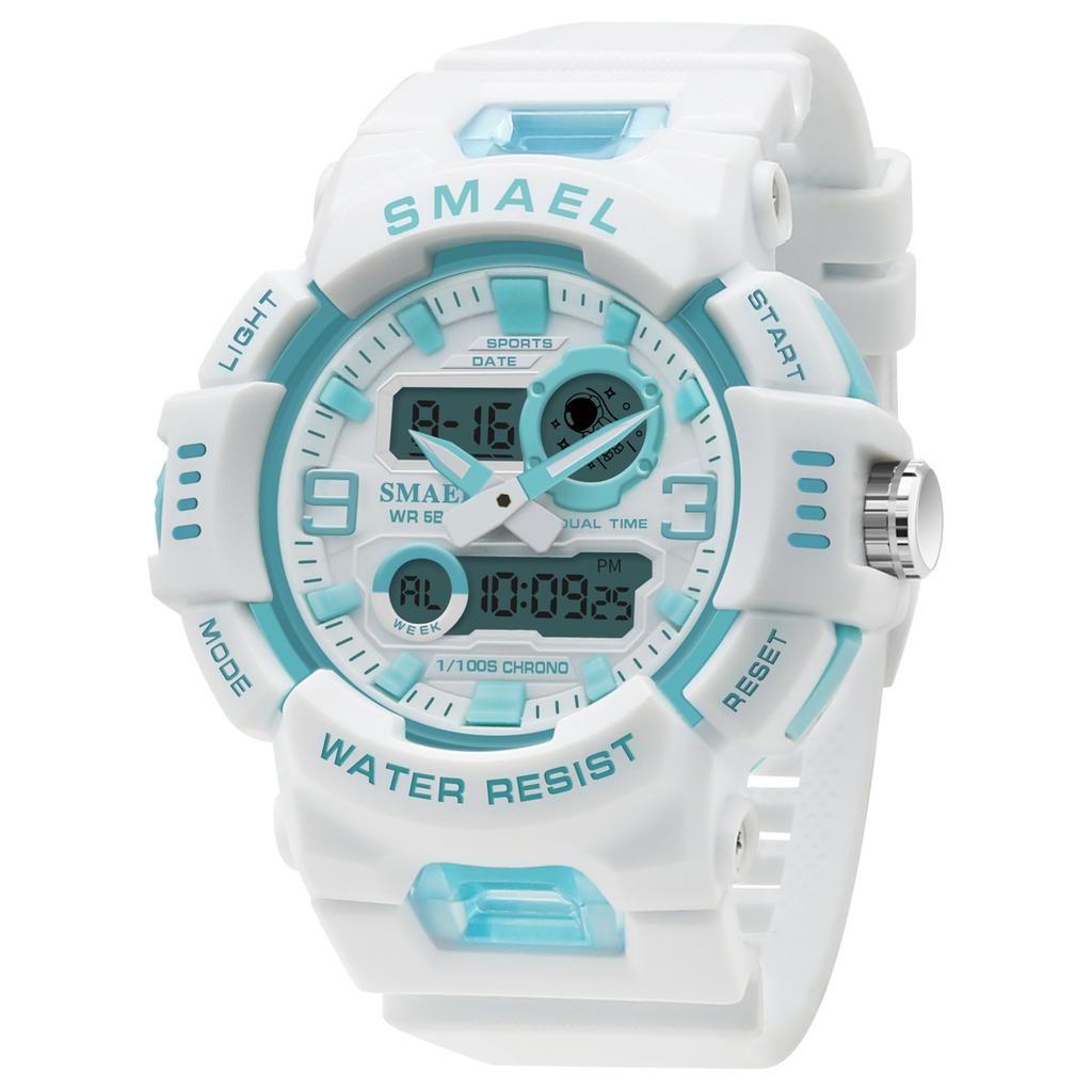 SMAEL 8083 Watch Student Youth Vitality Candy Color Sports Multi functional Electronic Watch