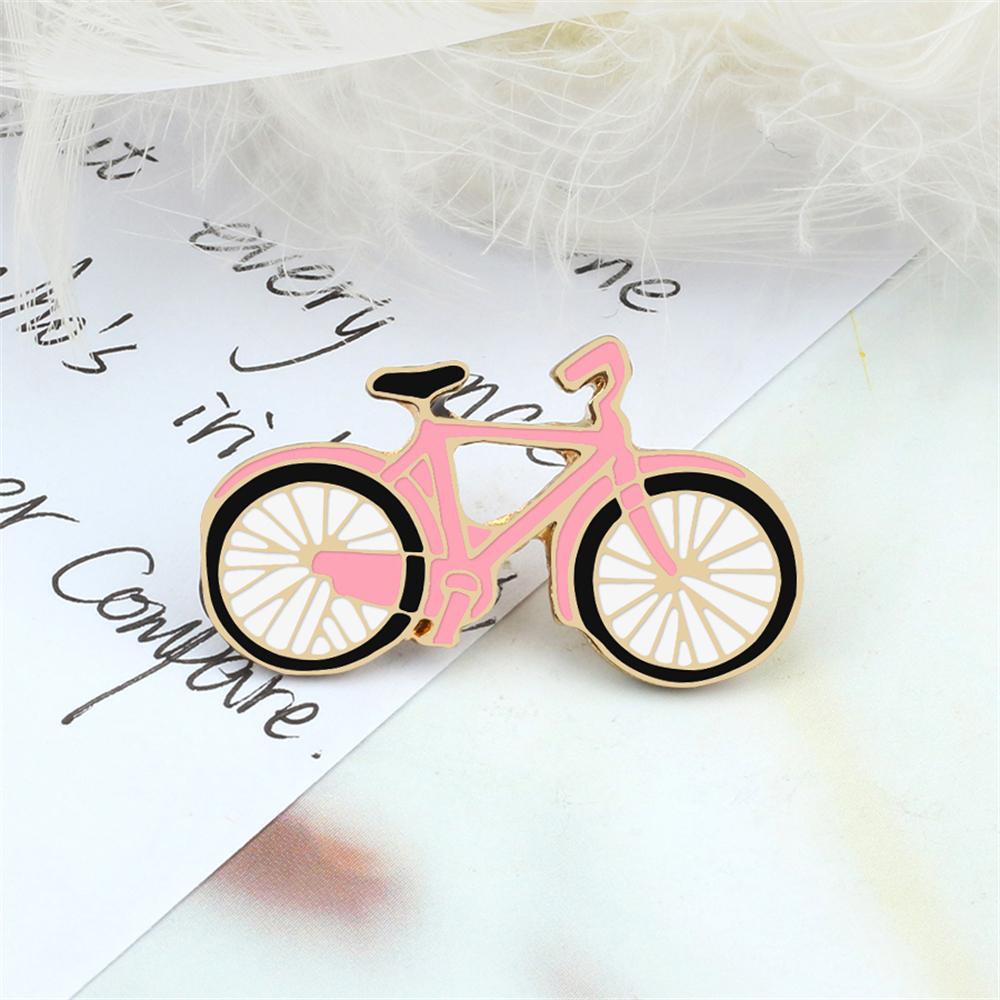 

Funny Travel Brooch Outdoor Hiking Cartoon Shoes Pink Bike Enamel Pins Friends Couple Cycling Jewelry Bag Shirts Lapel Pin Badge