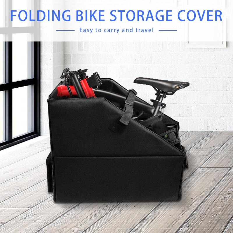Foldable Waterproof Bike Storage Box Car Trunk Organizer Portable Carrier for Travel Essential