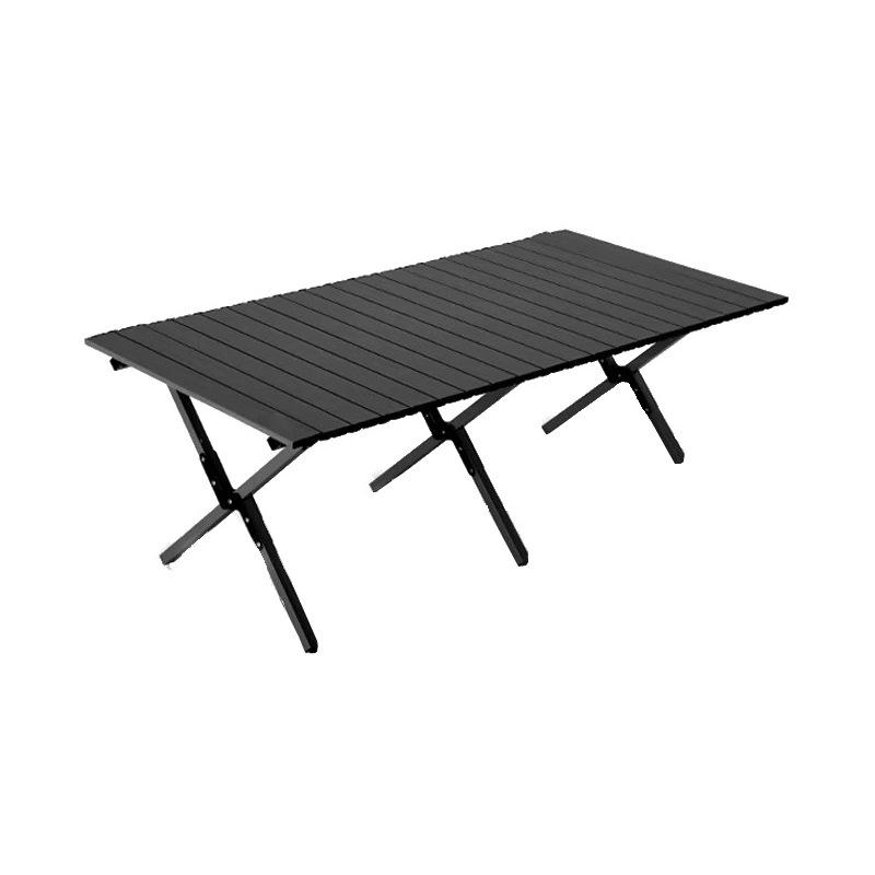 Neuer tragbarer Aluminium-Klapp-Campingtisch: Rollbare Outdoor-Picknick- & Reisetisch