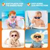 RIVBOS Baby Sunglasses Boys&Girls with Strap UV400 Polarized Flexible for Toddler,Infant and Newborn(0-24month) RBK0231