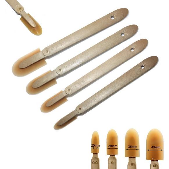 

Caulk Caulking Silicone Sealant Finishing Tool Spreader Spatulas Applicator Rubber Tools 4 Size Set