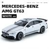 1/24 Mercedes Benz AMG GT63 Sports Car Simulation Diecast Metal Alloy Model Car Sound Light Pull Back Collection Kids Toy Gift