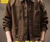 Men's High-End American Retro Heavyweight Hunting Jacket – Autumn/Winter Workwear: Loose, Tough, and Handsome.