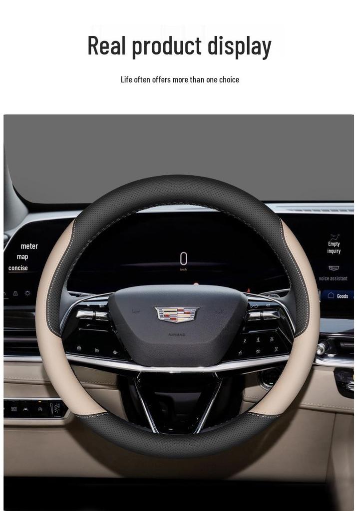 2025 Cadillac XT5 Ultra-thin Steering Wheel Cover - Special Interior Accessory for All Seasons