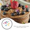 24 Stück Tag der Toten Kuchendeko Cupcake Happy Birthday Dekorationen Flagge Partyzubehör Picks Neuartig