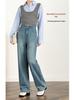 Big Cow Creative Women's 2026 High Waist Wide Leg Jeans - Straight Floor-Length Pants
