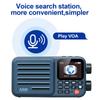 CHOYONG A8W Portable Internet Radio Single Band Radio 4G&Wi-Fi Multi-Scene Connection Speaker Voice Custom Control Radios Gifts
