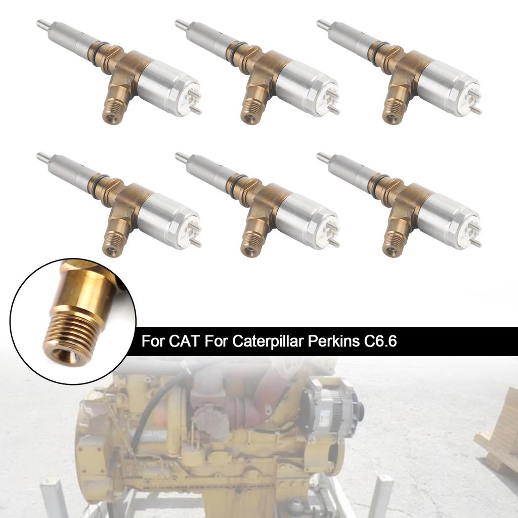 6PS Fuel Injectors 2645A749 Fit for Caterpillar Perkins C6.6 Fit for CAT 320-0690