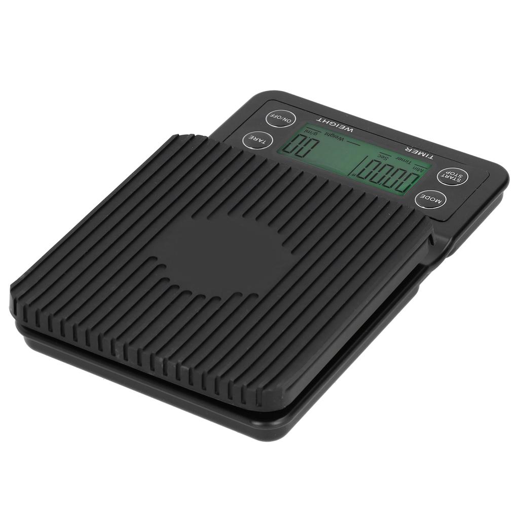 3kg 0.1g Multifunctional Electronic Scale LCD Digital Kitchen Coffee Scale with Timer Function