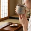 Star Moon Texture Flat Bottomed Cup Arabic Style Milk Cup Water Cup Ceramic Coffee Cup  Home Use