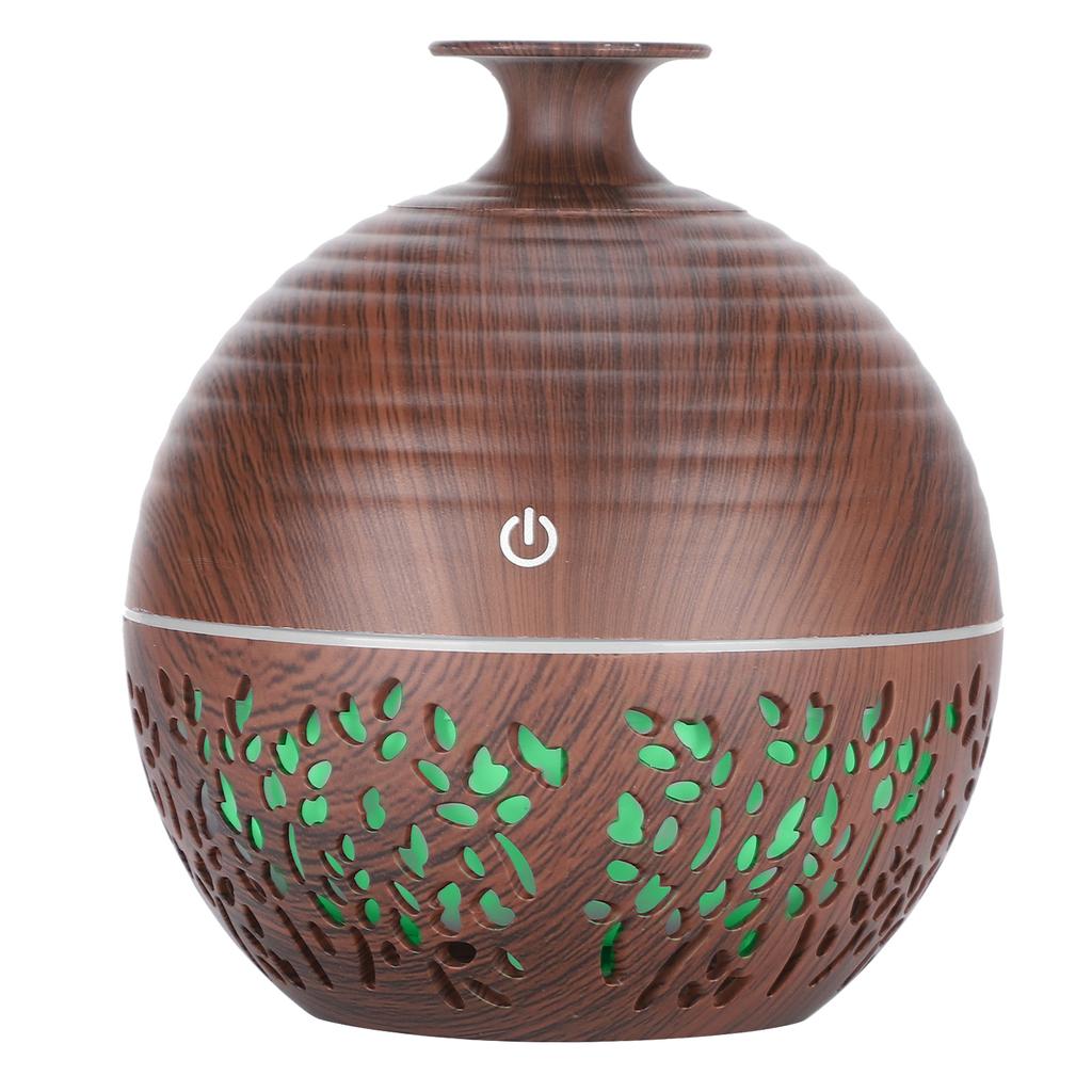 Hollow Out Air Humidifier Desktop LED Aroma Diffuser USB Mist Maker Essential Oil Diffuser